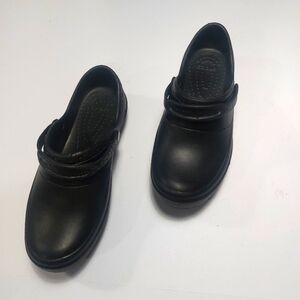 Black Slip-On Crocs Size 11W